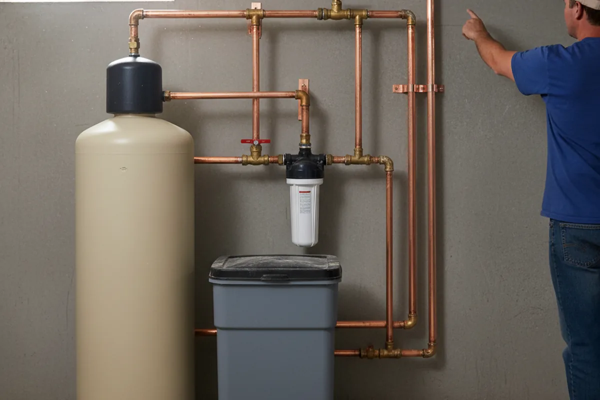 Whole-house water treatment system installed in Maple Hill
